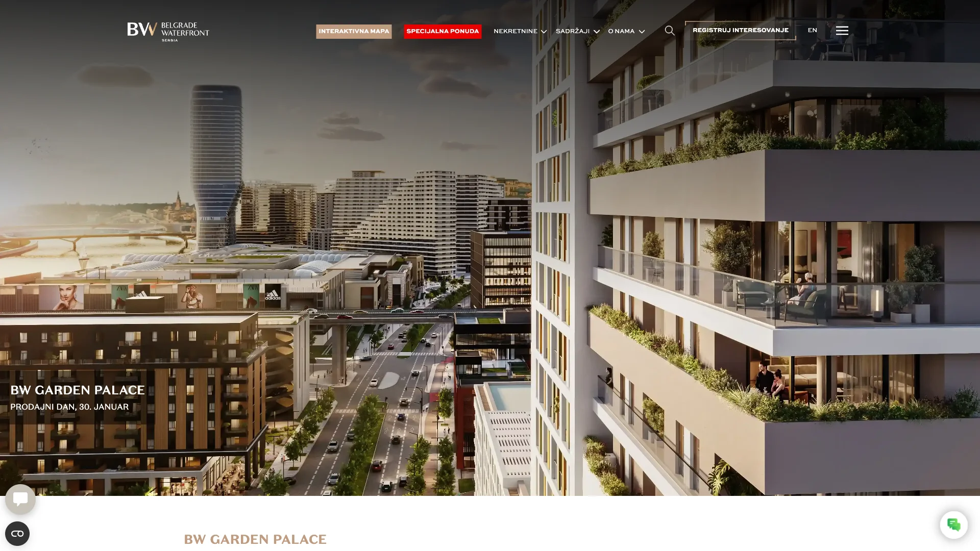 Belgrade Waterfront Desktop